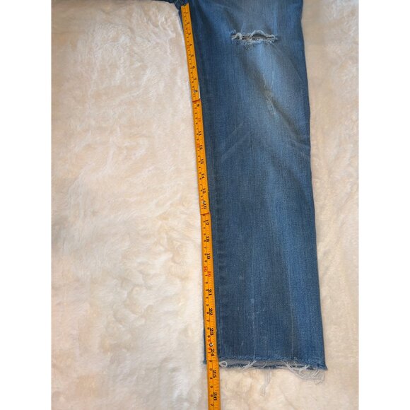 Guess Los Angeles Women’s Cropped Denim Jumpsuit –‎ Size 8 - Picture 10 of 16